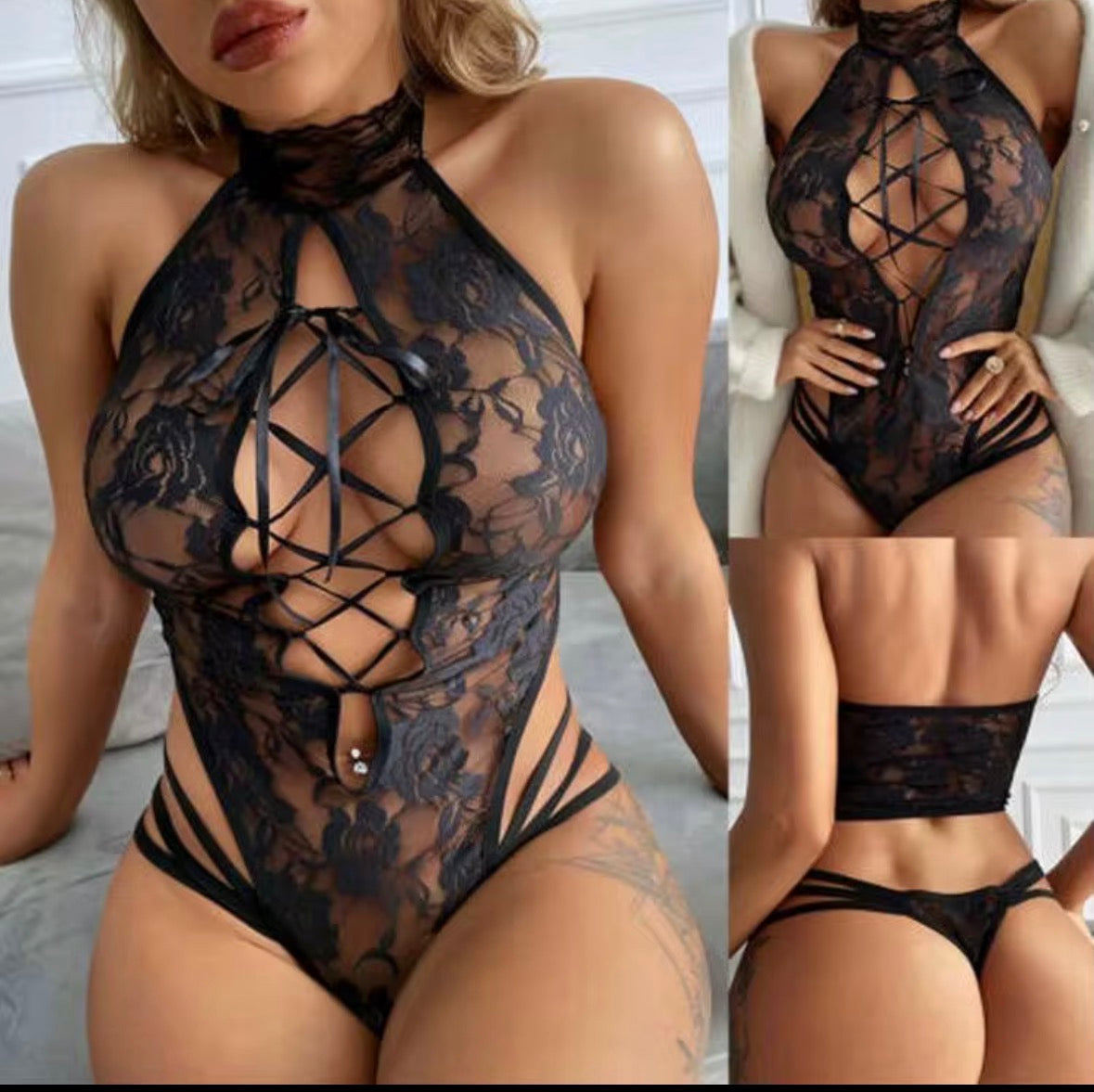Fashion Lingerie Lace Set