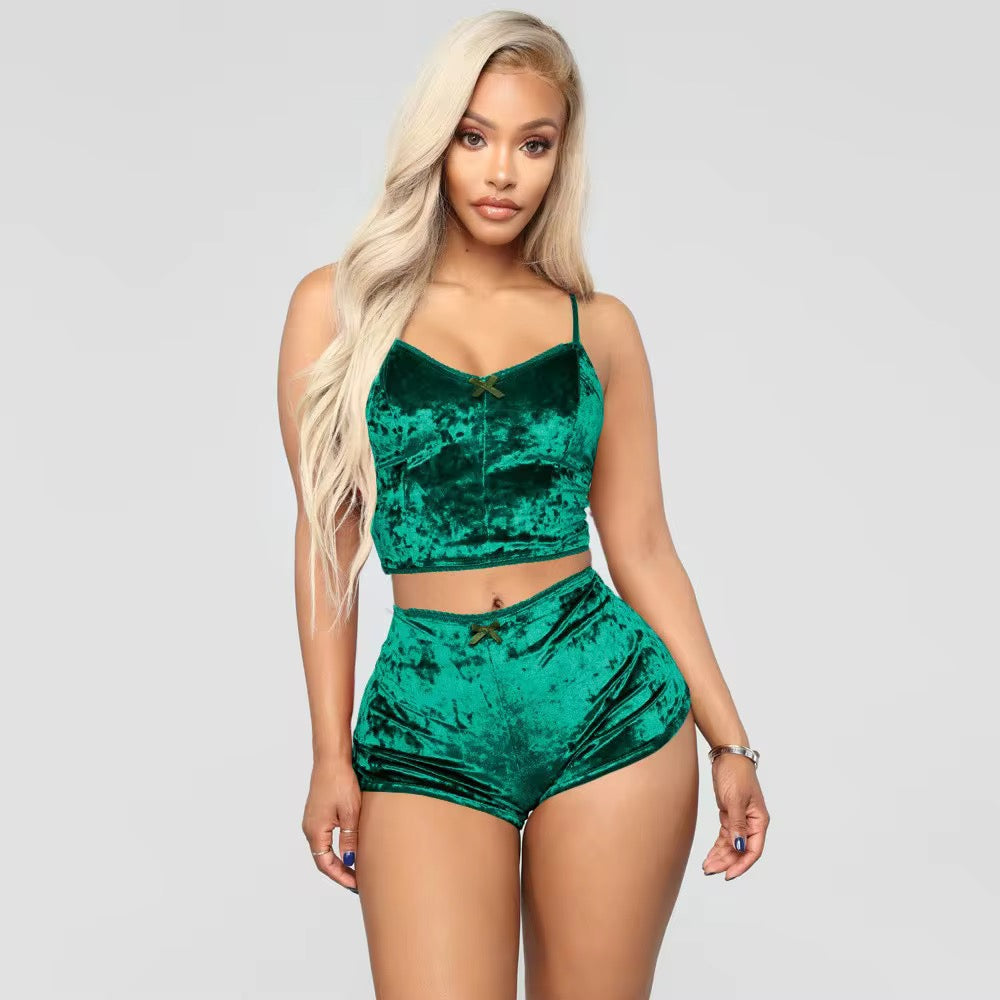 Velvet Two Piece Set