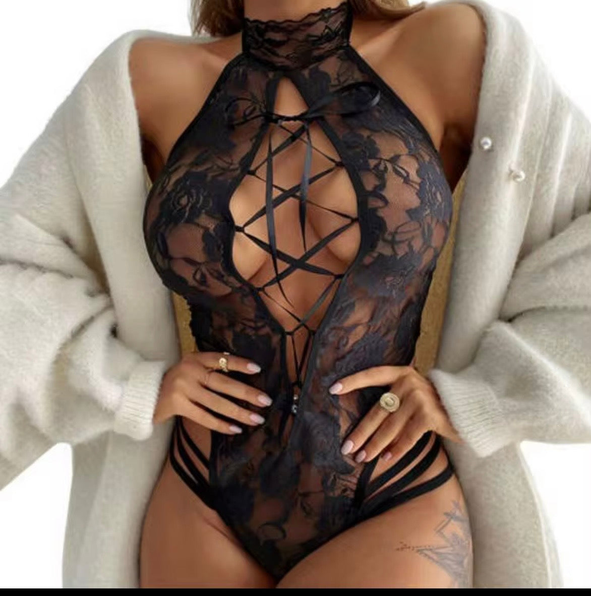 Fashion Lingerie Lace Set