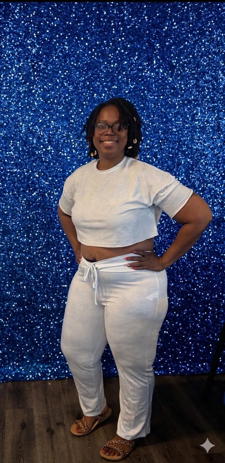 2pc Crop Top Set